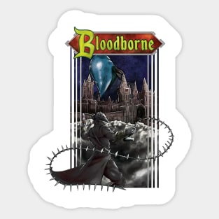 Bloodborne/Castlevania Crossover Cover Sticker